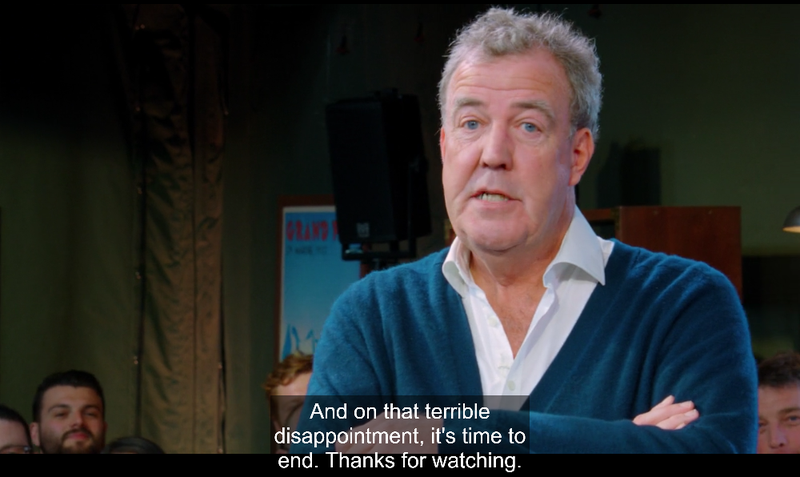 Illustration for article titled Why Episode Three Of The Grand Tour Should Have Been Episode One